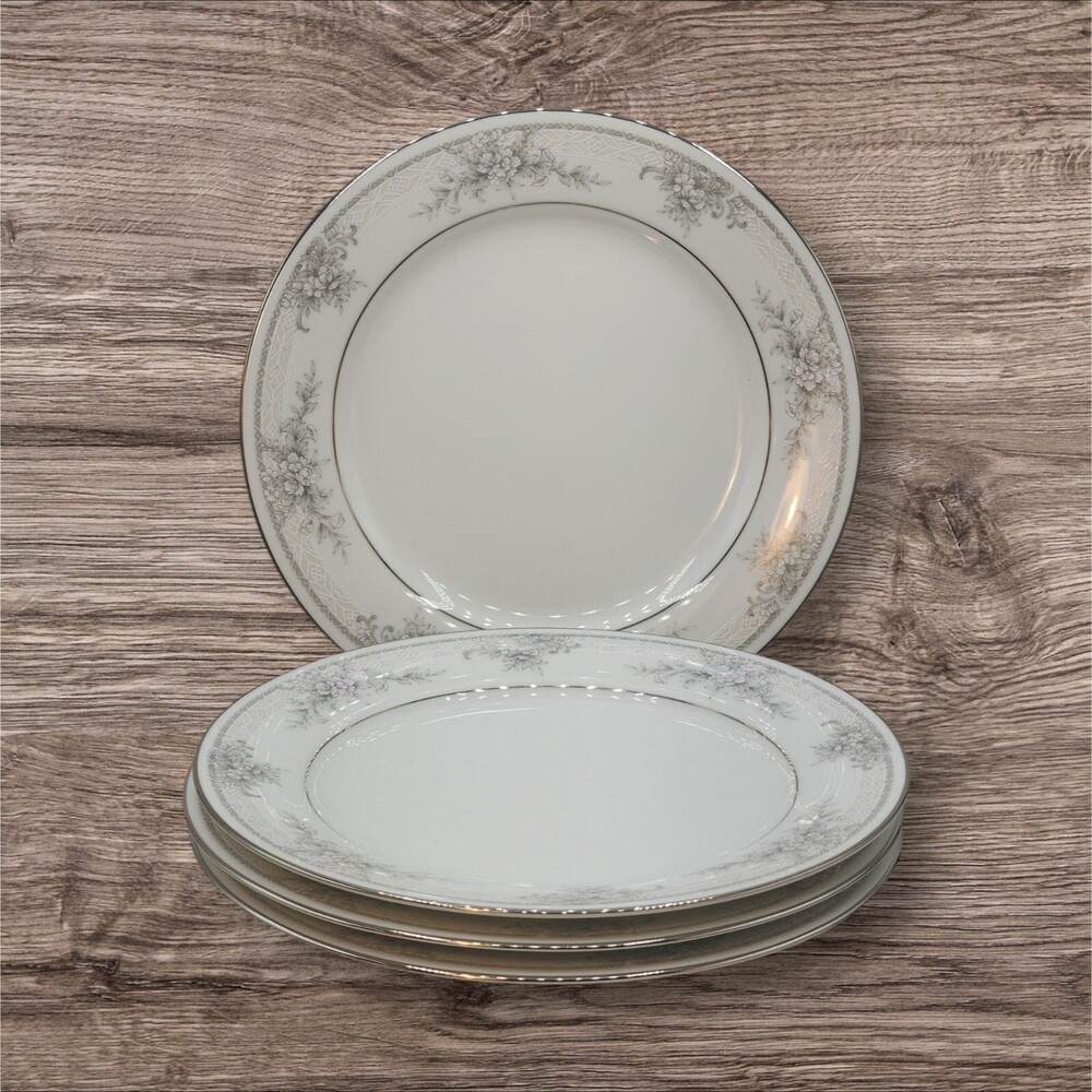 Noritake Legendary Sweet Leilani 8.25" Salad Plates Lot Of 4 #3482